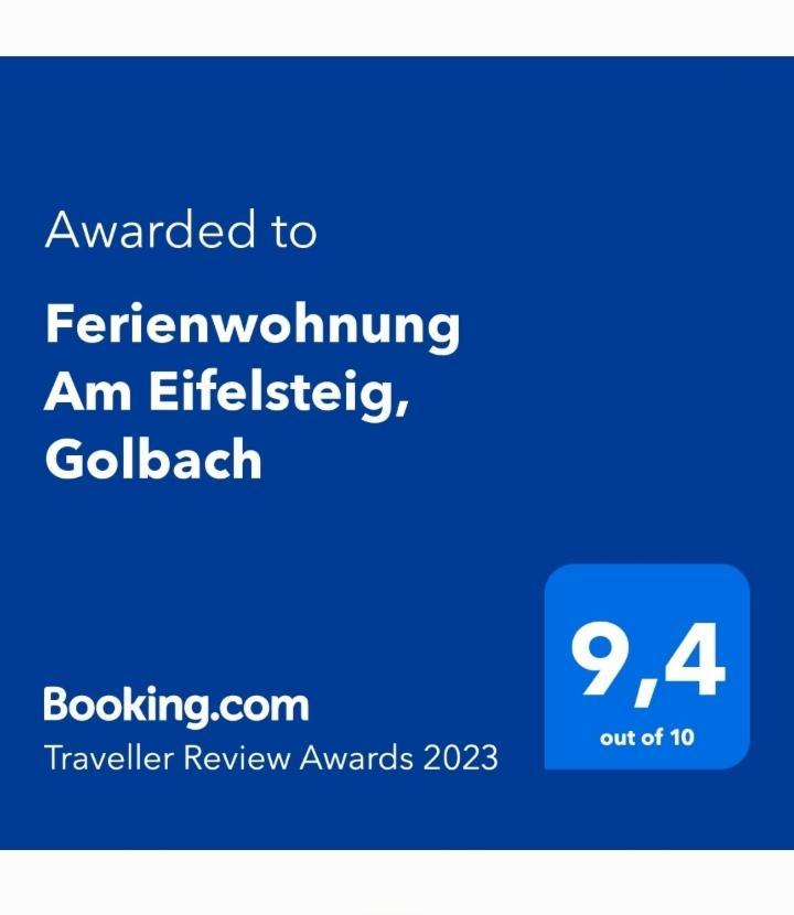 Ferienwohnung Am Eifelsteig, Golbach Kall Ngoại thất bức ảnh
